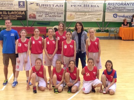 La squadra femminile allenata da Eliana Carbonell (foto per gentile concessione di Roberto spinetto)